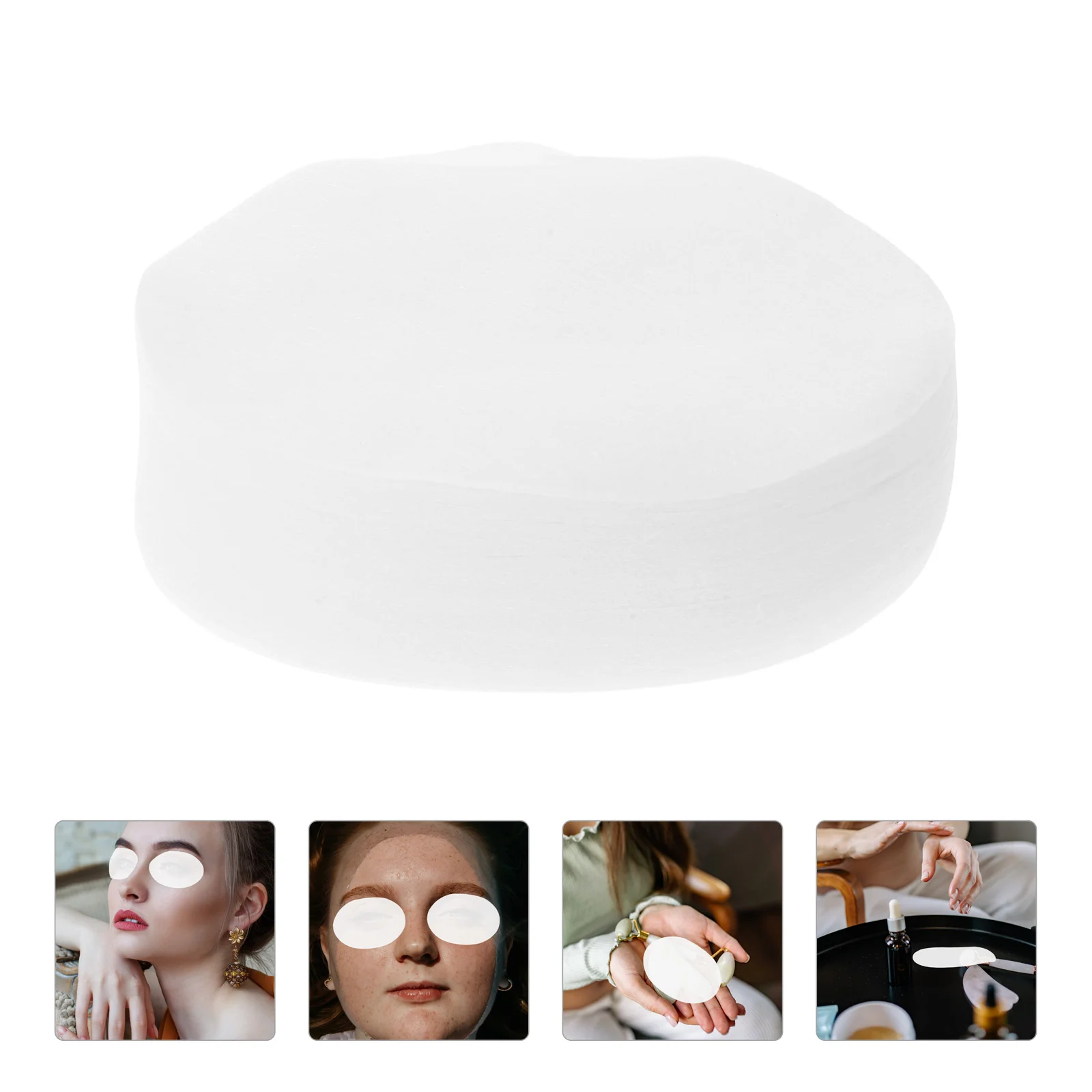 

1000 Pcs/ Disposable Eye Mask Paper Nonwoven Beautifying Eyemask Non-woven Plant Fibres Skin -time Stickers