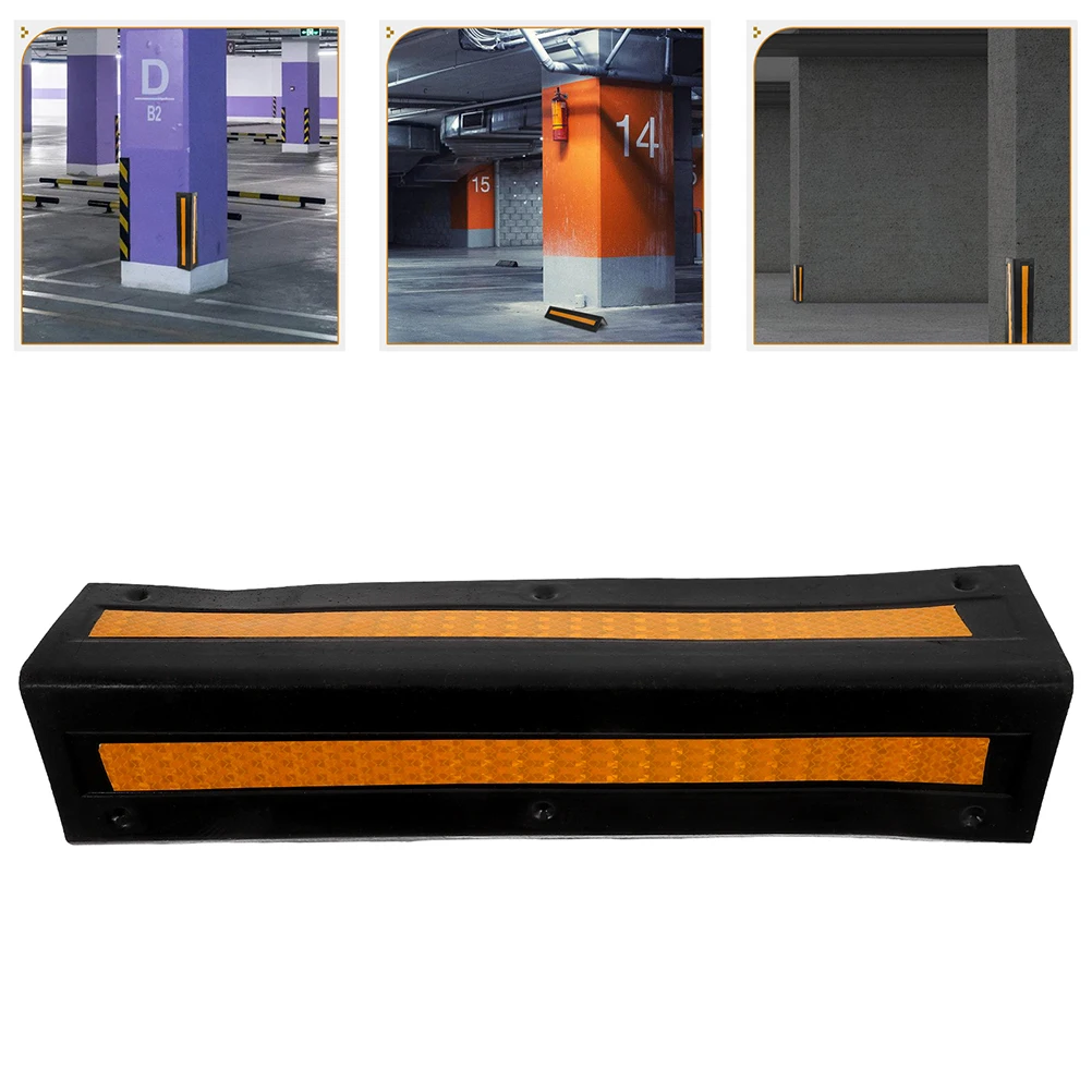 واقيات الزوايا المطاطية، شرائط عاكسة لوقوف السيارات، واقي جدار المرآب، تقليل الصدمات، سهل التركيب، حماية المركبات #6