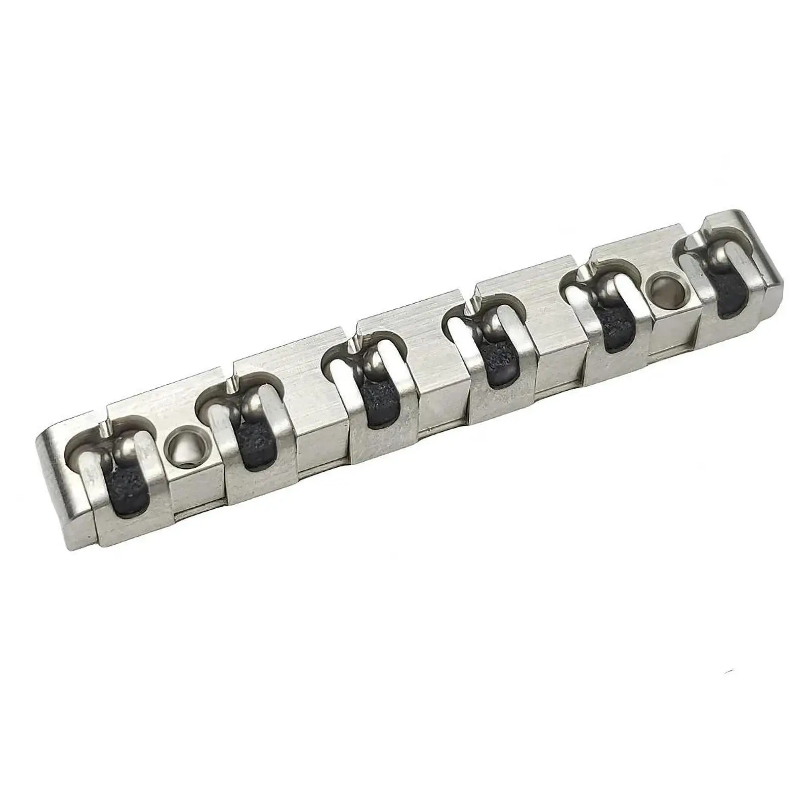 

Durable Roller Nut for Electric Guitar 43mm Headstock Nut Stainless Steel Assembly for Guitar Modification