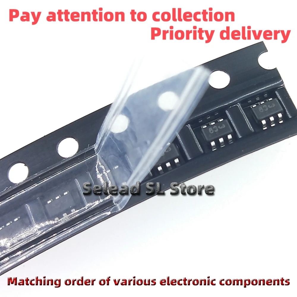 50pcs/LOT NUP4202W1T2G Silkscreen：63 SOT23-6 New Electrostatic Protection Diode Chip