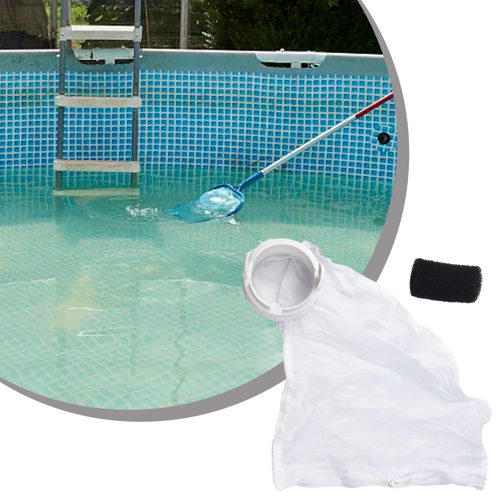 

Advanced Nylon Mesh Pool Cleaner Bag & Filter Sponge Kit Optimize the Performance of Your For Polaris 280 Cleaner