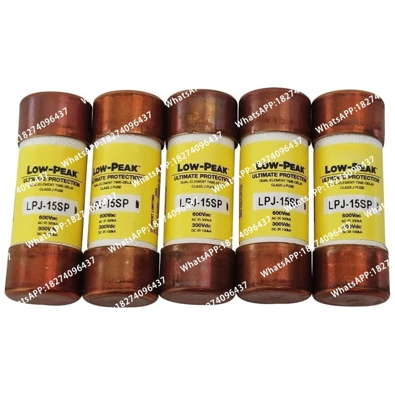 Фото 10 шт. предохранителей LPJ-12SP 12A, LPJ-15SP 15A, LPJ-20SP 20A, LPJ-25SP 25A, LPJ-30SP 30A, LPJ-40SP 40A, LPJ-50SP 50A, LPJ-60SP 60A, 600В