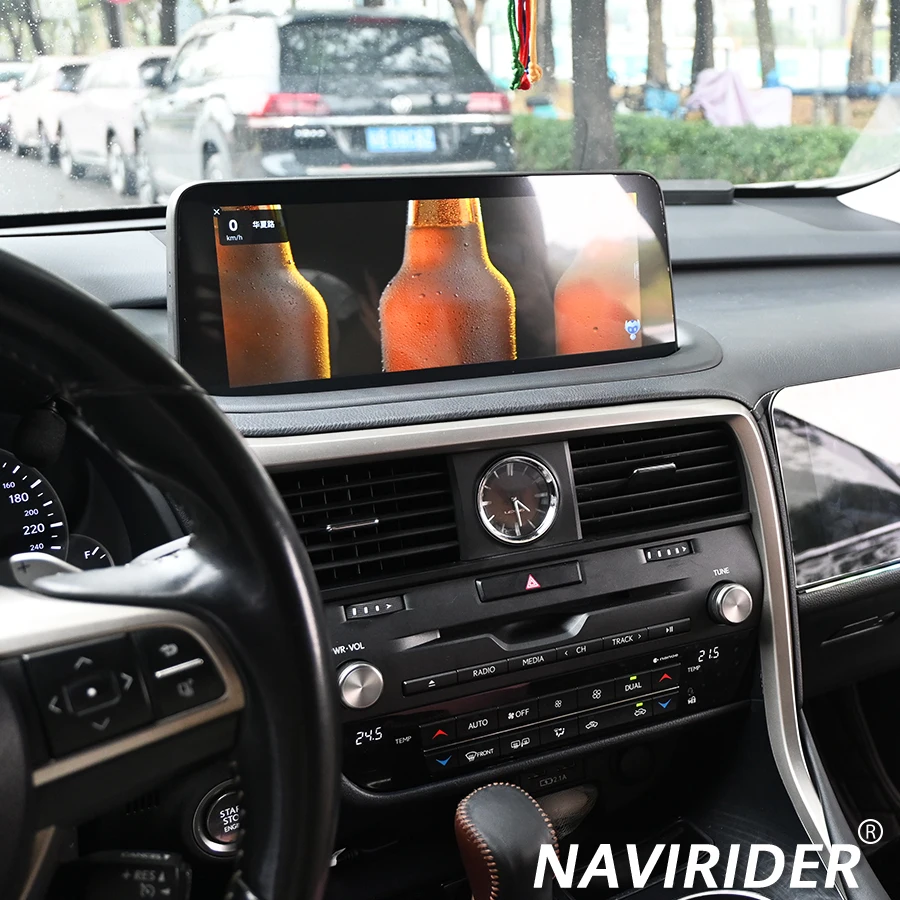 12.3 inch For Lexus RX Lexus Rx300h RX350 RX300 Android 15 Car Radio Navigation GPS Multimedia Stereo Video Player BT 4G Carplay