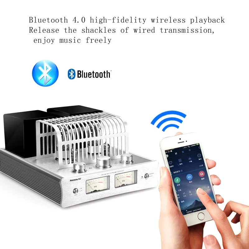 Nobsound DX-925 하이파이 파워 앰프 튜브, 전자 튜브, 블루투스 프리앰프