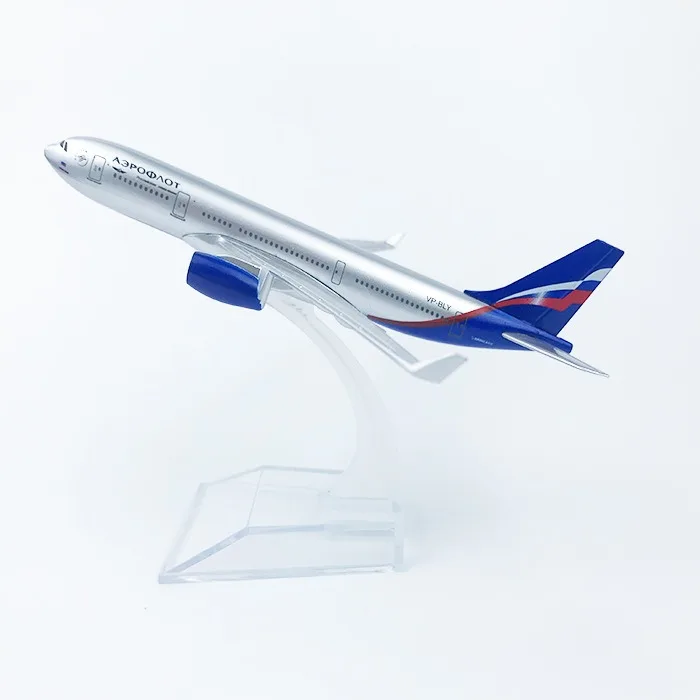 

16 см русская тематическая модель самолета из сплава Airbus A330, сборный комплект, коллекционный литой самолетик, сделай сам, хобби, подарок для молодежи