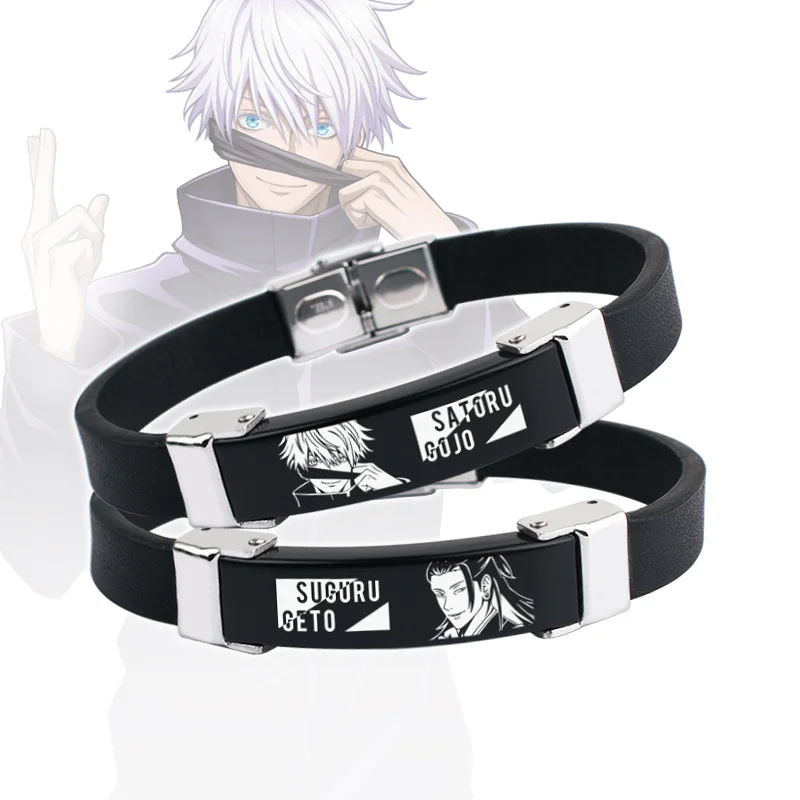 Anime Jujutsu Kaisen Satoru Gojo	Geto Suguru Cosplay Bracelet Accessory Individuality  High Appearance Level Originality Ambitus