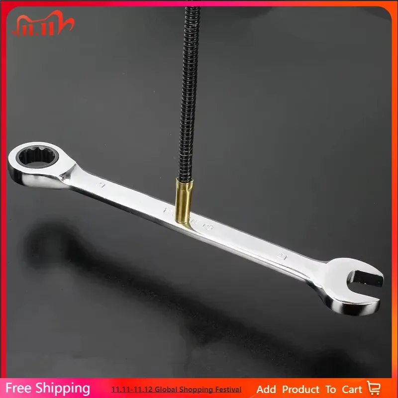 Hardware Auto Repair Tool Detektor Starker magnetischer roter Griff Universal Saugstange Motor Monitor Picker