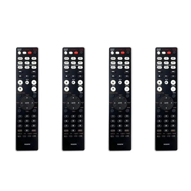 ABKN 4X Replace Remote Control RC003PM for Marantz AV Receiver PM5003 PM5004 PM5005 PM6003 PM6004 PM6005 PM6006 PM7003, Black