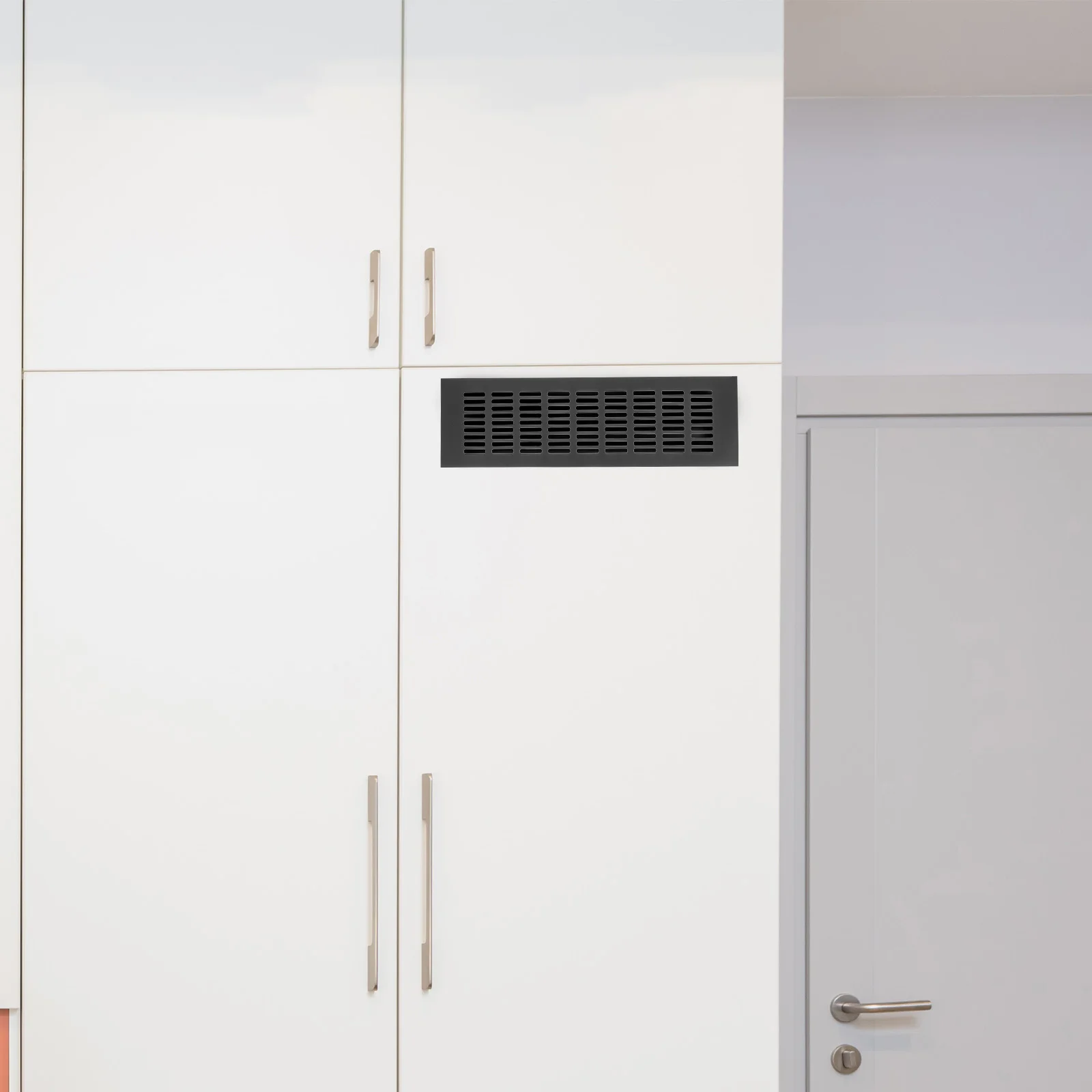 

Cabinet Vent Cover Rectangular Air Vent Grille Aluminum Alloy Durable Easy Assembly Home Decor Rectangle Vents Cover