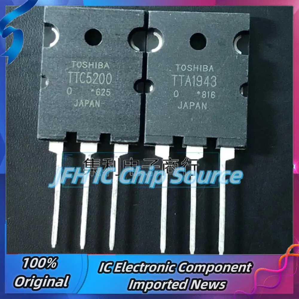 5PCS-10PCS TTC5200 TTA1943 A1943 C5200 TO-3P Best Quality Stock