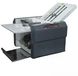 Semi-automatic Electric Paper Creasing and Folding Machine Paper Folder Machine Price