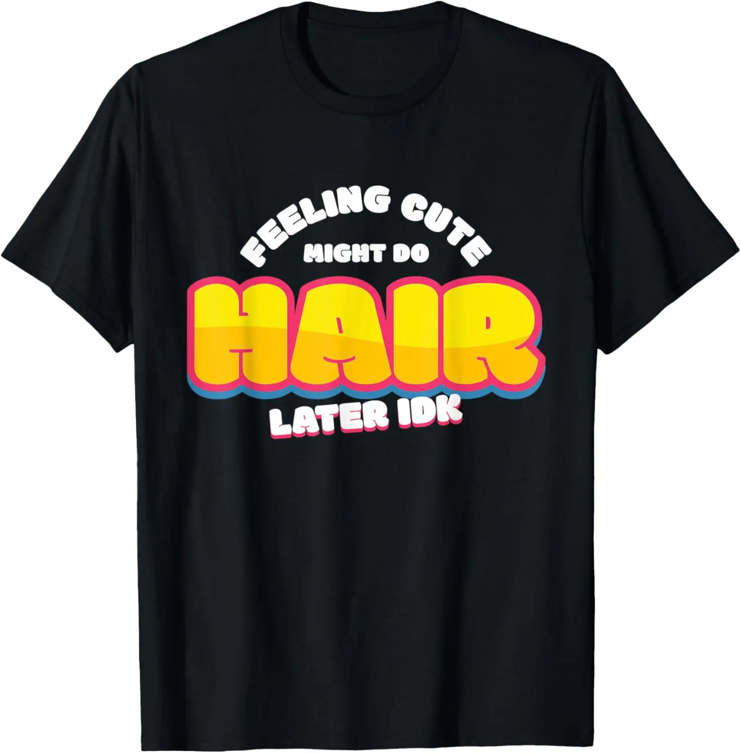 귀엽고 재미있는 헤어 티셔츠
