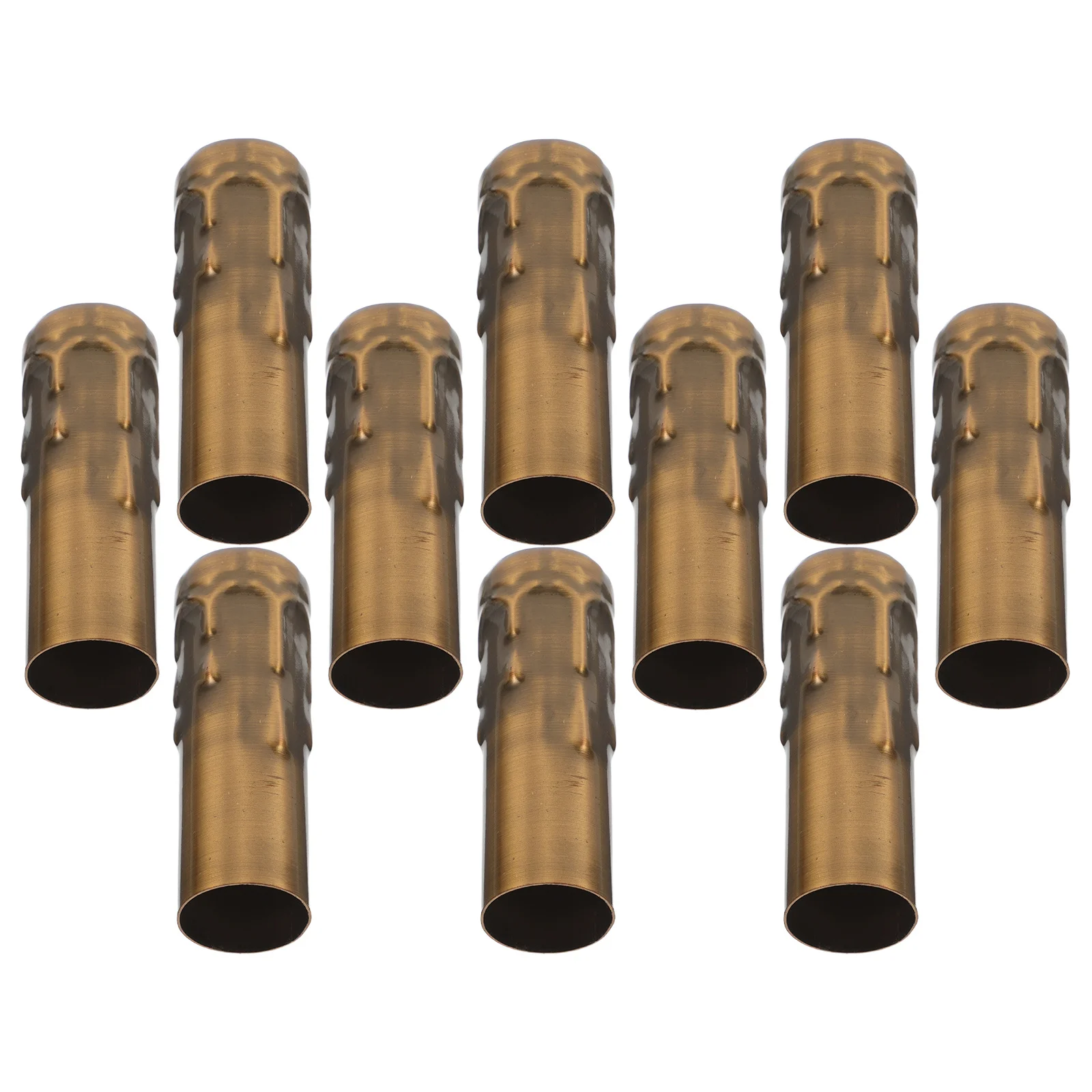 

10pcs Chandelier Accessories Socket Covers Iron Hanging Lamp Base Sleeve For Candelabra Base Sockets Lighting Fixture