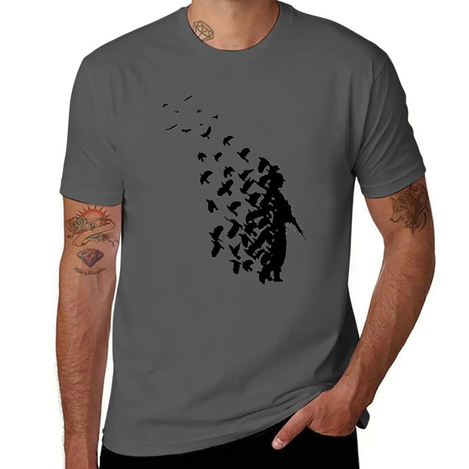 

Banksy Birds T-Shirt custom t shirt cute clothes mens clothing