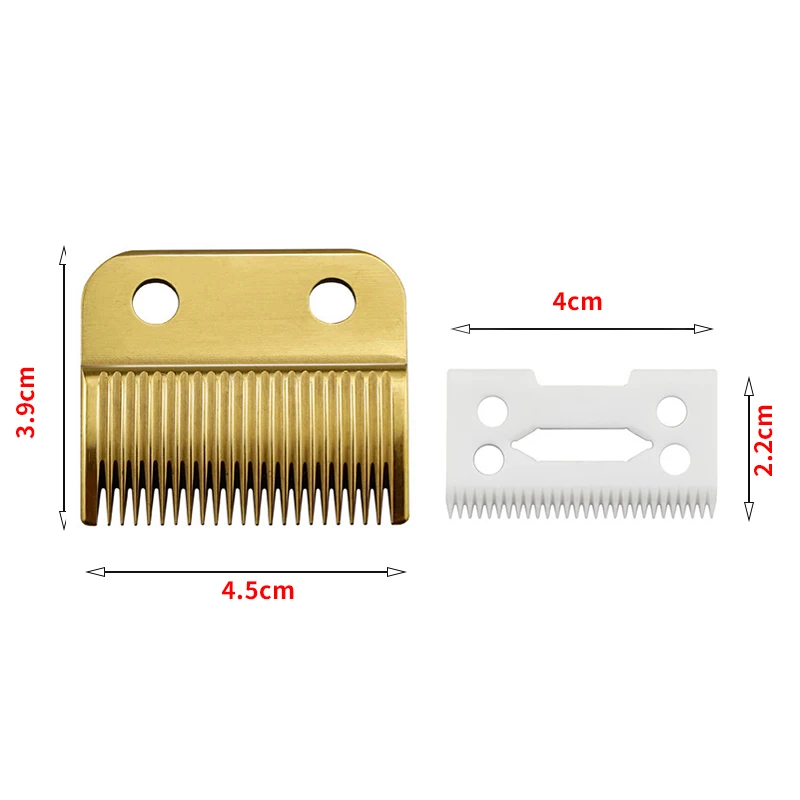 A14G-for Wahl Magic Clip Cord & Cordless Replacement Blade + Cutter Blade-Gold