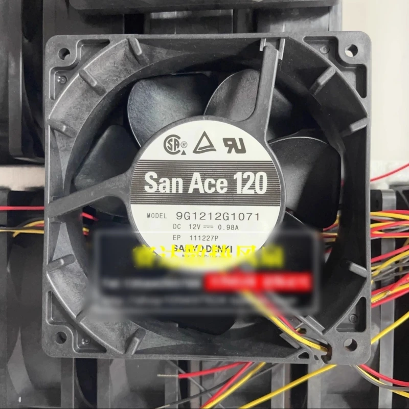 

Бесплатная доставка, новый 9G1212G1071 12038 12 В 0,98 А трехпроводной вентилятор охлаждения