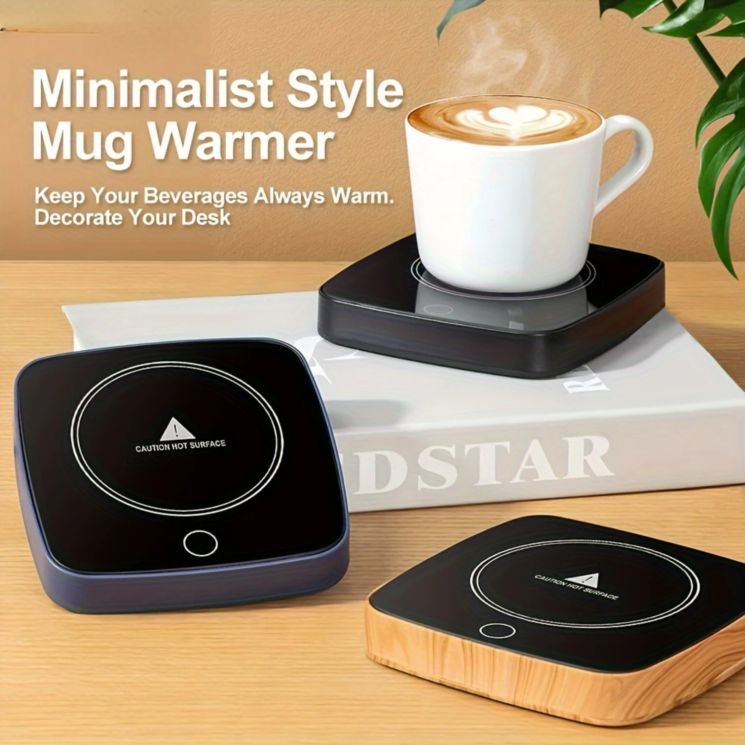 

Reliable Fast Waterproof Smart Coffee Cup Heater - Convenient Handy Utensils with 3 Temperature Settings for Heating Espresso, B