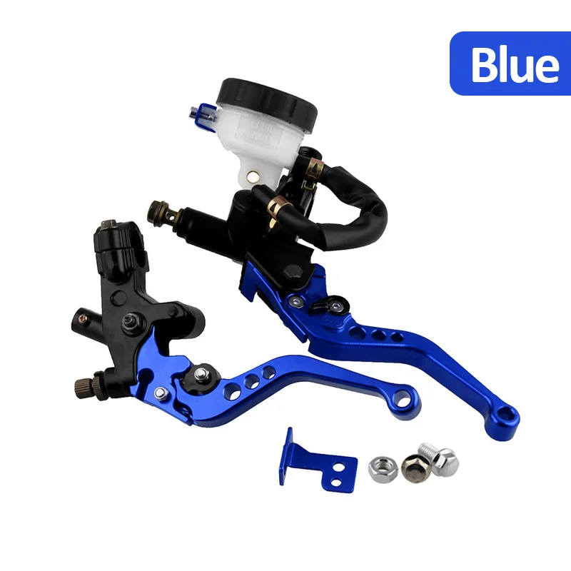 العالمي 7/8 "22 مللي متر دراجة نارية مخلب الفرامل أسطوانة رئيسية خزان عتلات عدة خزان السوائل مجموعة الألومنيوم المقود