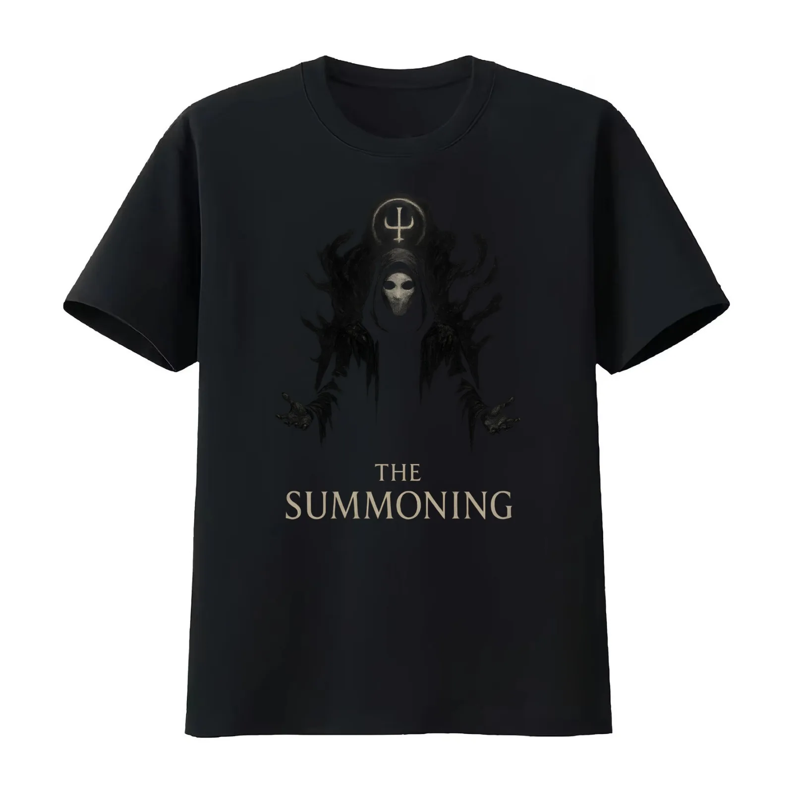The Summoning T-Shirt Summer Casual Cotton Tee Oversized Streetwear Tops Vintage Graphic Print Loose Fit Short Sleeve