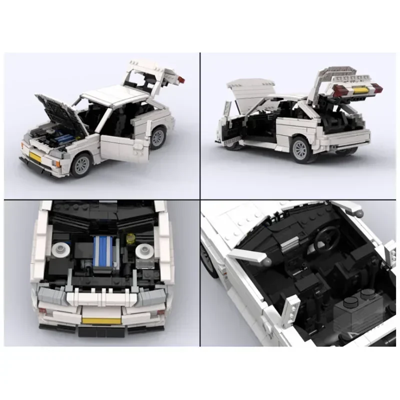 

MOC-68808 новый культовый белый суперкар в сборе, сращивание строительного блока, модель 1615, детали, строительные блоки, детский день рождения, игрушка на заказ, подарок