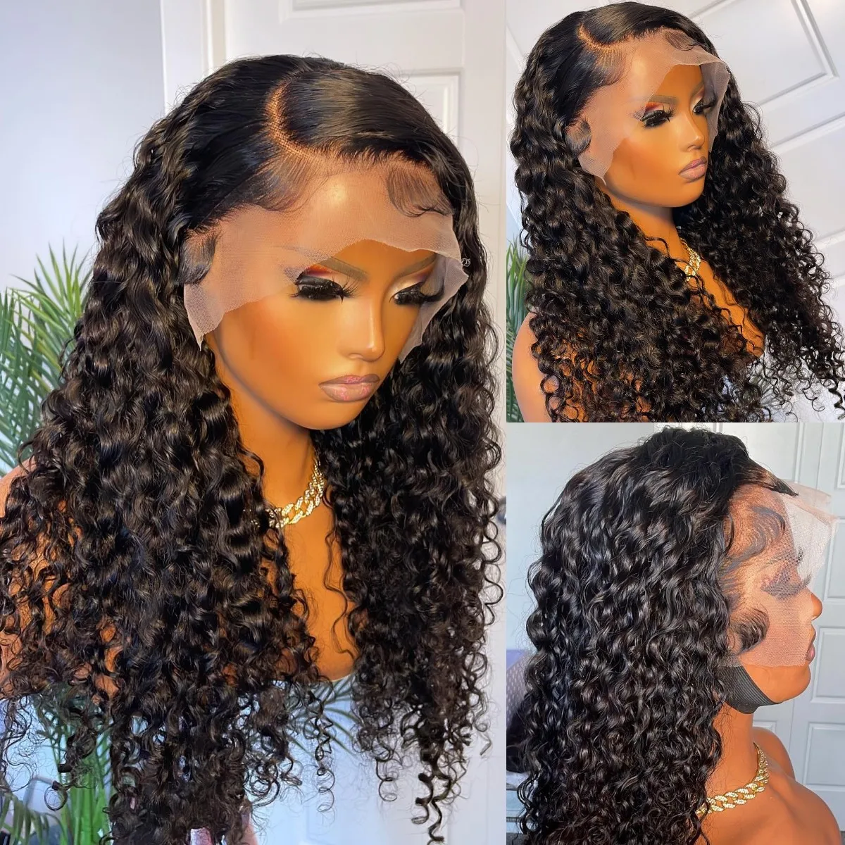 

Вьющиеся парики из синтетических волос черного цвета, короткие вьющиеся волосы для чернокожих женщин