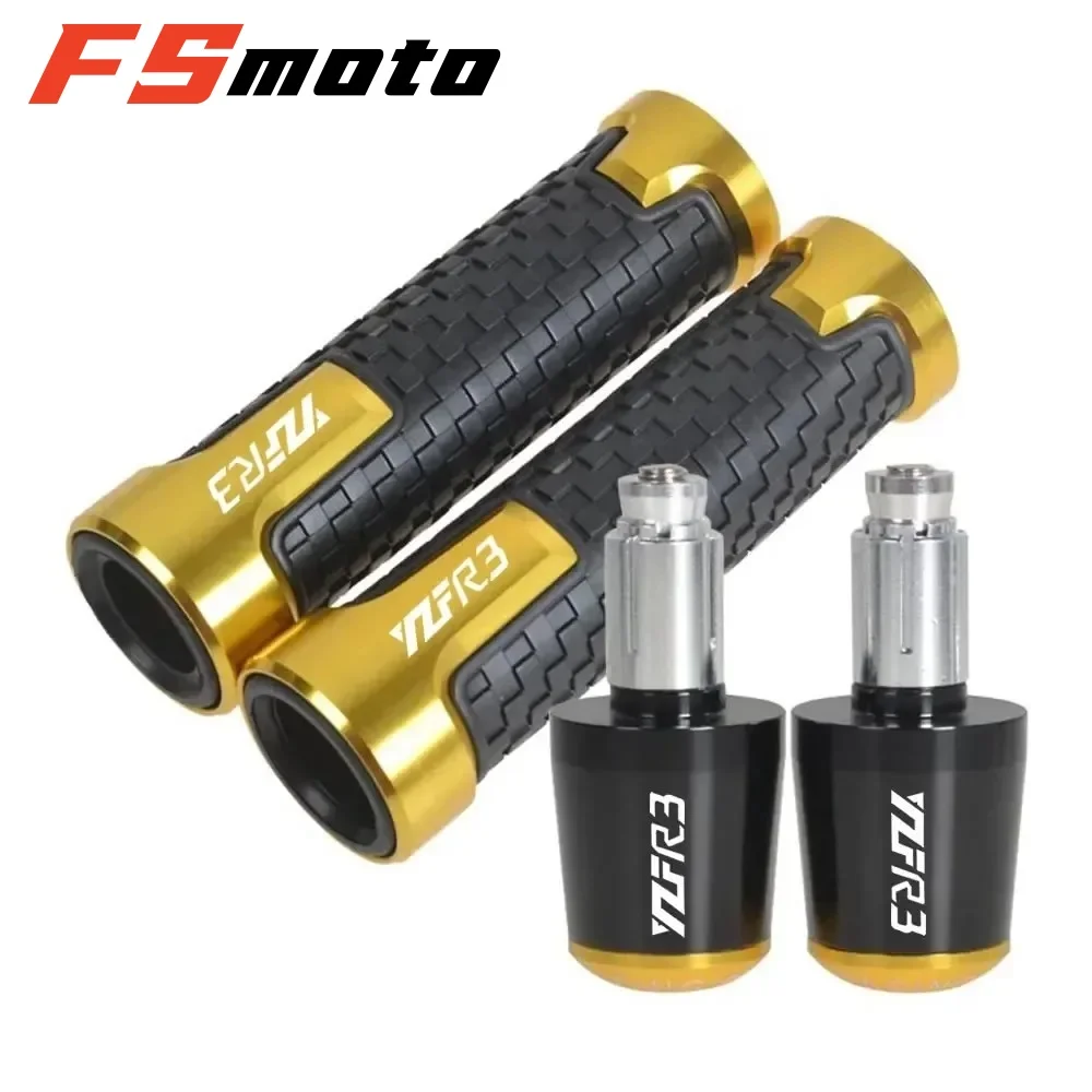 YZF-R3 2021 2022 2023 мотоциклетные ручки на руль, заглушки для Yamaha YZFR3 YZF R3 2015 2016 2017 2018 2019 2020 YZF-R3 2021 2022 2023 мотоциклетные ручки на руль, заглушки для Yamaha YZFR3 YZF R3 2015 2016 2017 2018 2019 2020