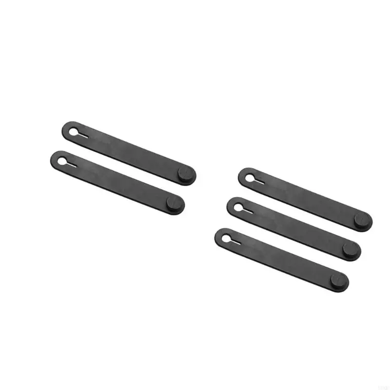 2025 New Multiple Color Reusable Rubber Cable Clamps Motorcycle Wire Ties Easy Install No Tools Required 15mm Capacity