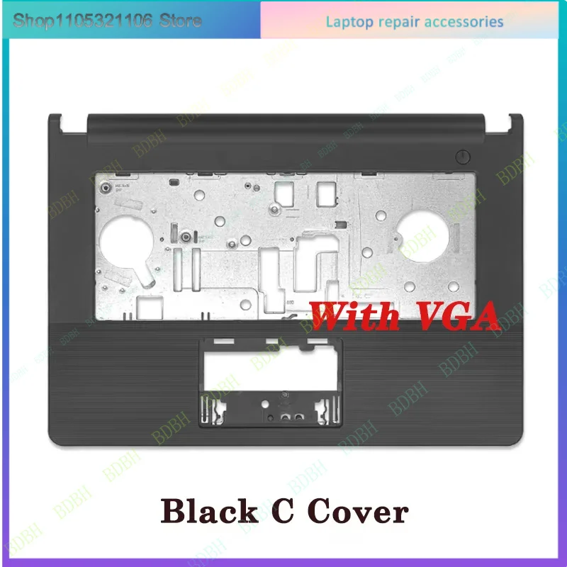 F NEW For Vostro 14 3458 3459 V3458 V3459 ,Screen Back Cover,Front Bezel,Palmrest,Bottom Case,Door Cover,Black