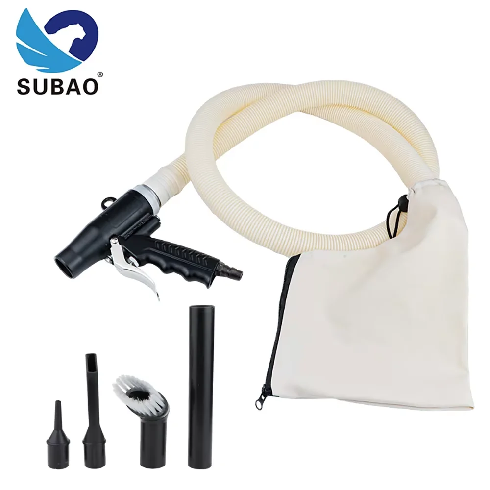 SUBAO 009 Upgraded Pneumatic Dust Blowing Vacuum Cleaner Dual purpose Dust Blowing Gun Dust Cleaner Blower Car Beauty Home Clean