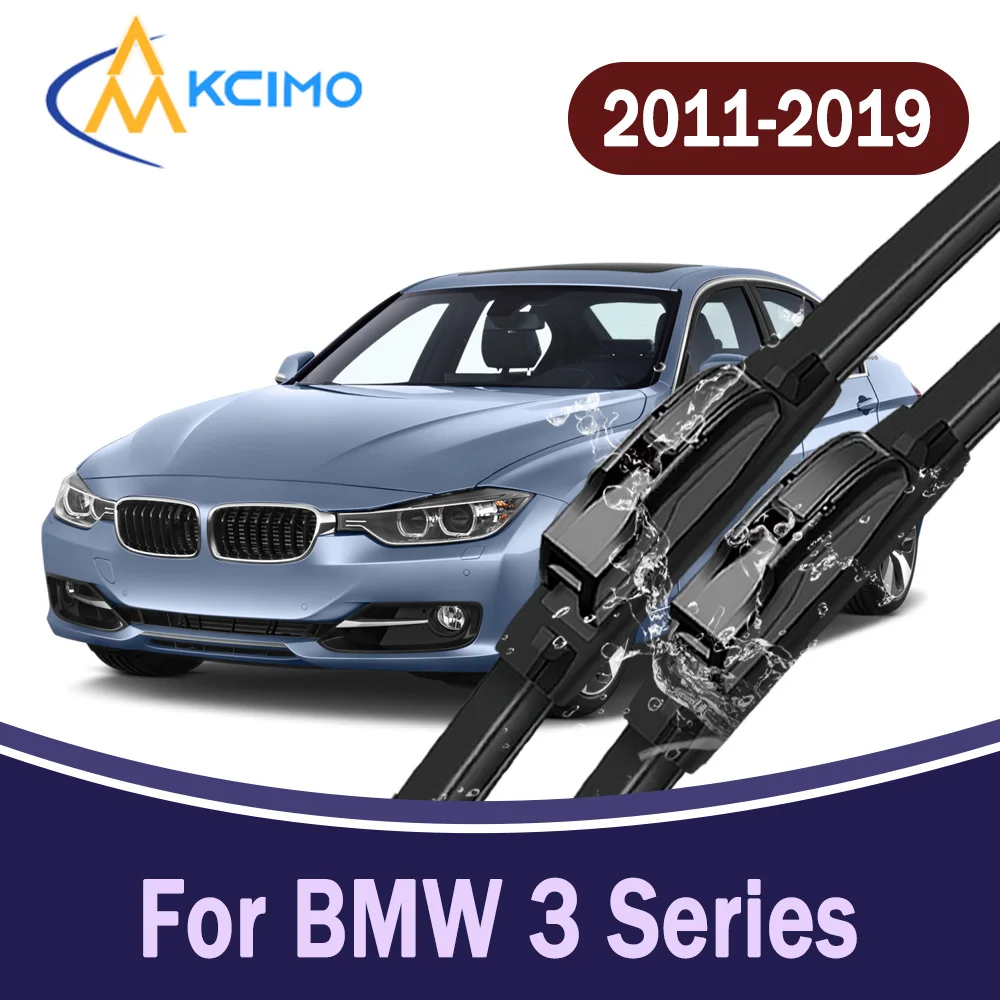 

All-Weather Front Windscreen Wiper Blades For BMW 3 Series F30 F31 F34 F35 2011-2019 Car Windshield Replacement Parts 2Pcs