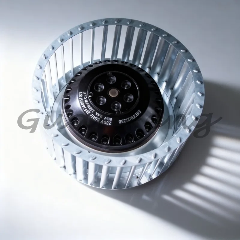 High Pressure Single Inlet Front Bending Centrifugal Blower EM140A, 100-240V External Rotor Exhaust Fan