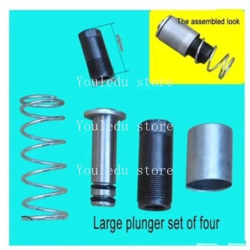 2 Set Jack Plunger Kit Horizontal Double Pump 3Ton With Spring Jack Repair Tools