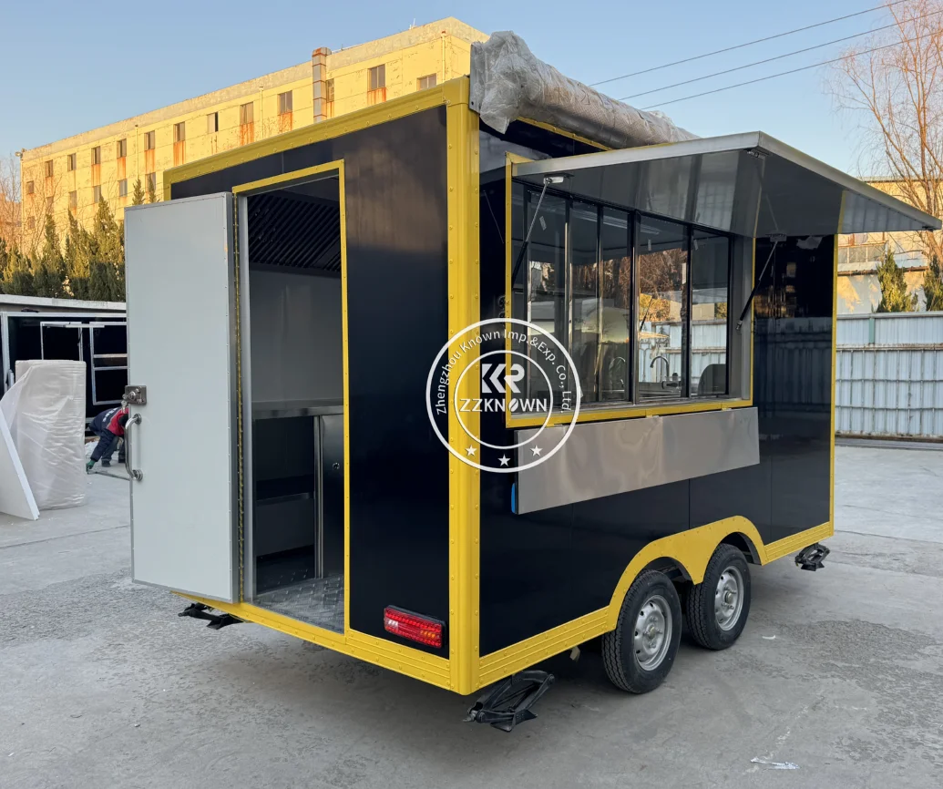 

Street Mobile Food Truck Hot Dog Pizza Kiosk DOT Catering Concession Coffee Food Trailer for Sale