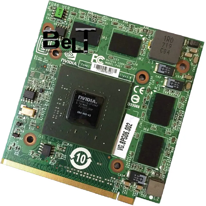 8600M GT 8600MGT MXM II DDR2 512MB G84-600-A2 Đồ Họa Video Thẻ Dành Cho Acer 5920G 5520G 7720G 4720G 7250G 6920G 8920G 9920G