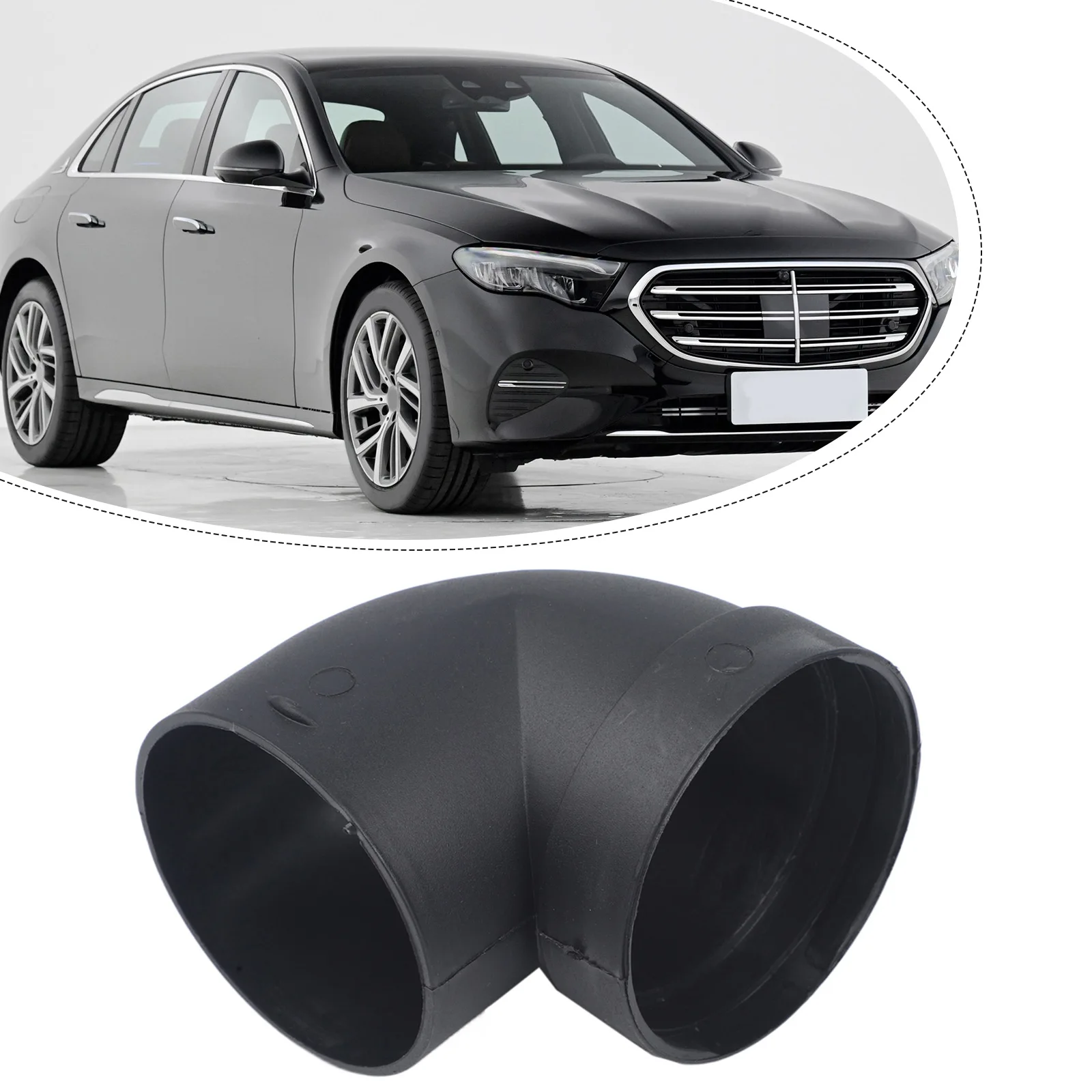 Heating Systems Setup Diesel Air Heater Connector 75mm Heater Connector Easy Installation Design Optimal Heat Distribution