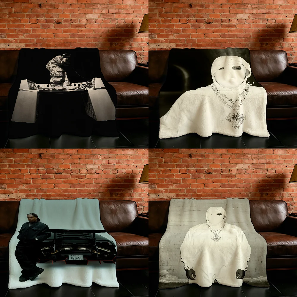 Rapper D-Don Toliver Octane Blanket Flannel Warm Soft Throw Blanket For Room Sofa Childish Birthday Gifts