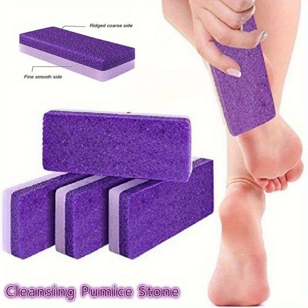 Exfoliantes para pies con piedra flotante, reutilizables, exfoliantes, herramienta para el cuidado de los pies, sin alcohol, adecuados para uso familiar, spa para pies