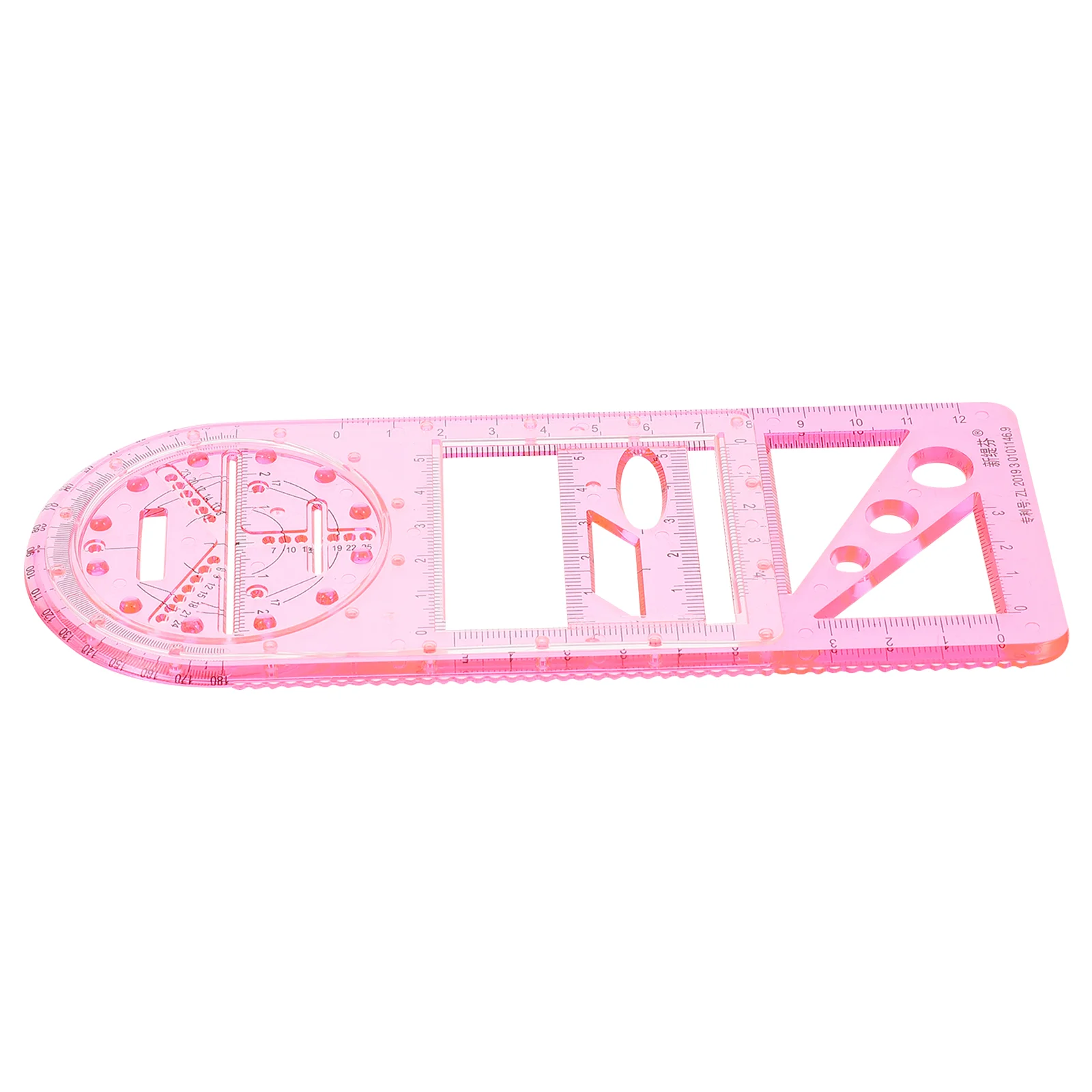 Ruler Examination Use Draft for School Template Students Drawing Rulers Plastic Geometric Tool