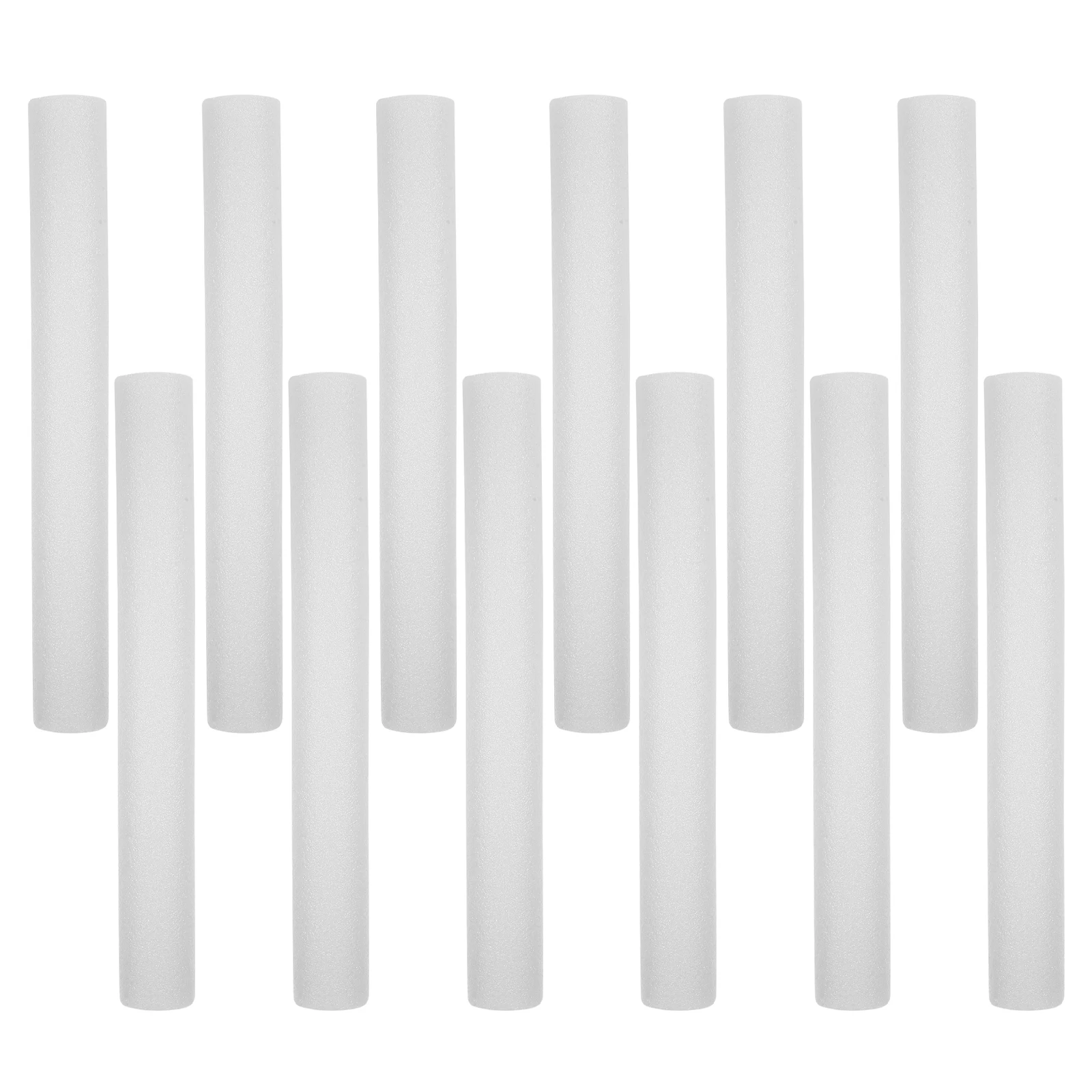 

12Pcs White Foam Rods - 40Cm Floral Arranging Foam Sticks for Craft Projects Flower Bouquet Accessories Wedding Festival Decor