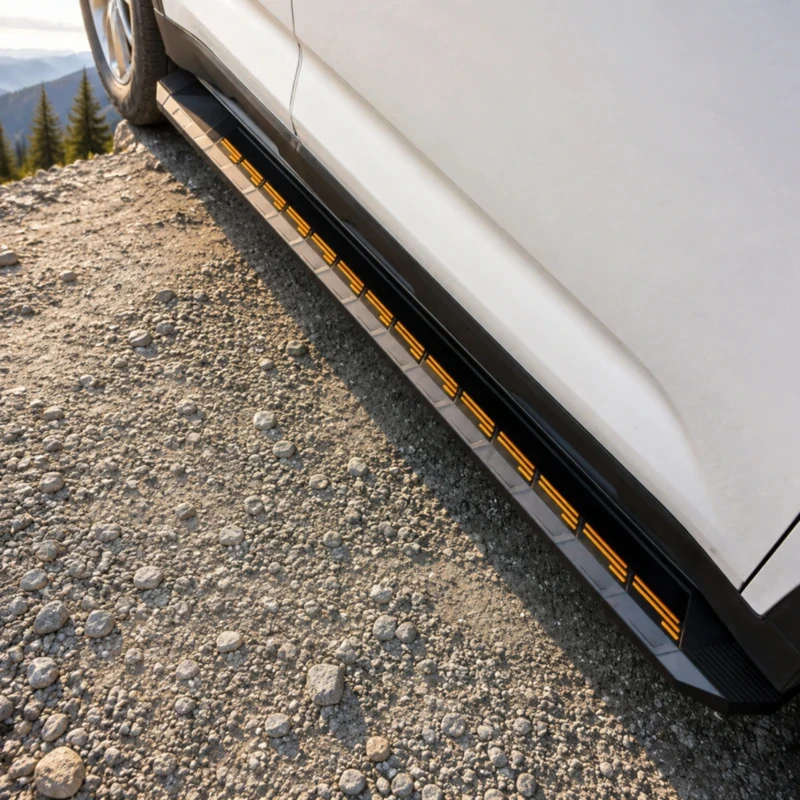 Anti-Slip Rust Resistant Heavy Duty Side Step Running Boards SUV Exterior Accessories
