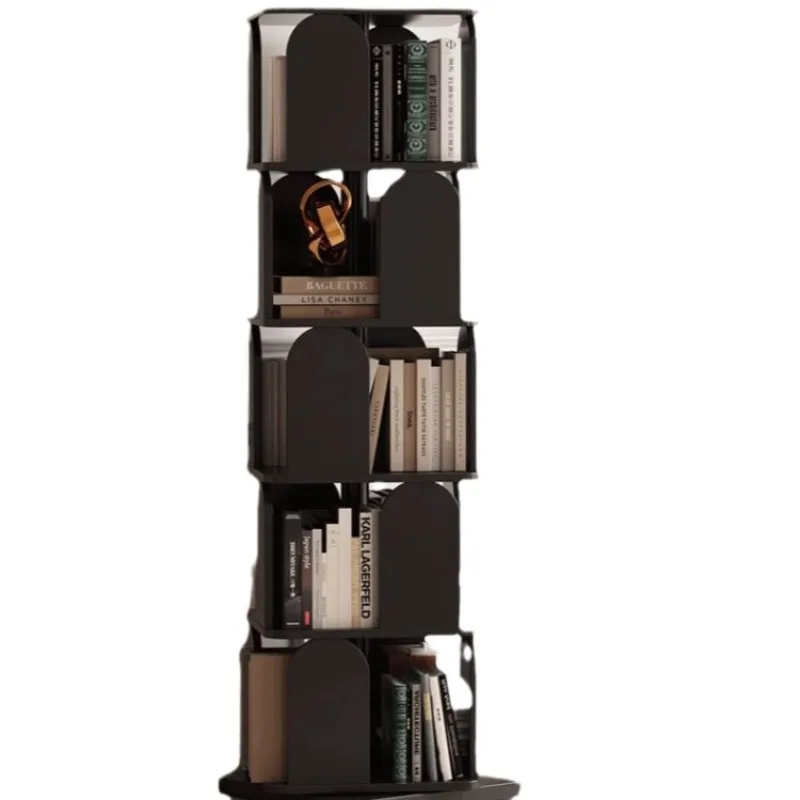Solid wood floor-to-ceiling bookcase, simple and simple shelves, decorative shelves