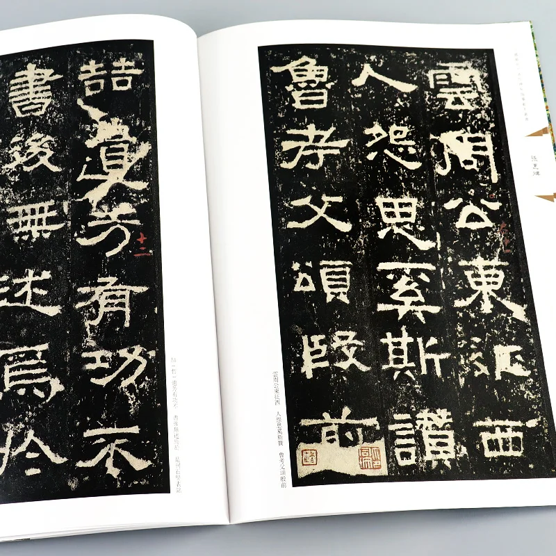 Chinese Classic Inscriptions Collection Copybook HD Official Script Regular Script Brush Pen Calligraphy Copy Book Calligraphie