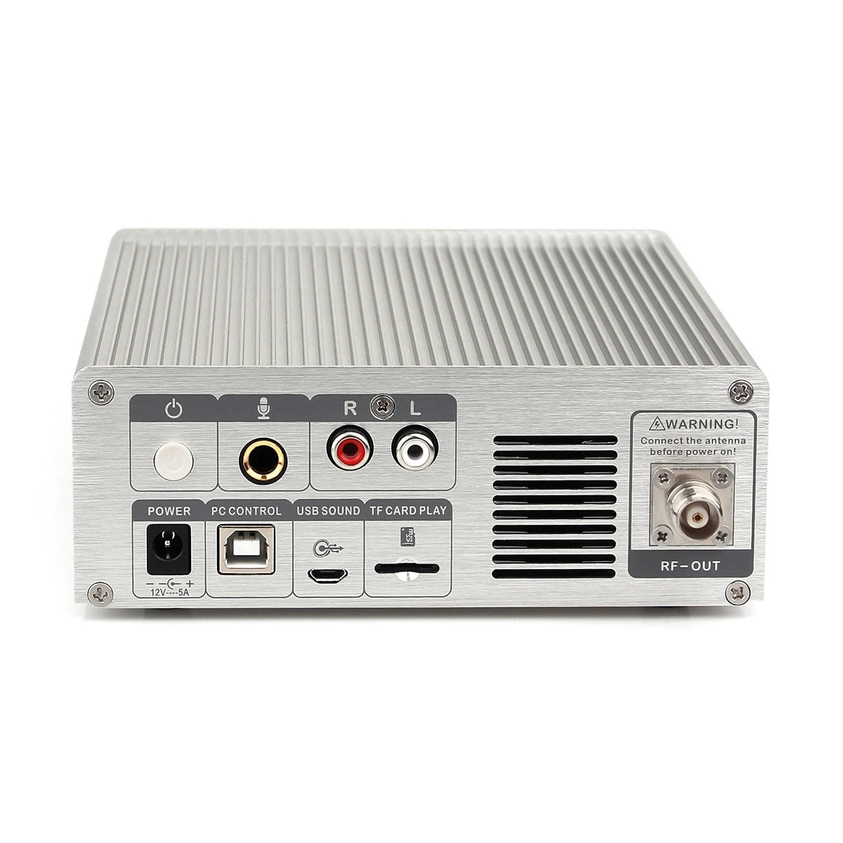 NIO-T25M 25W Wireless Mini Radio Stereo Station FM Audio Transmitter Lossless Music Broadcast 87.5-108MHz 1-5KM Range Power 5
