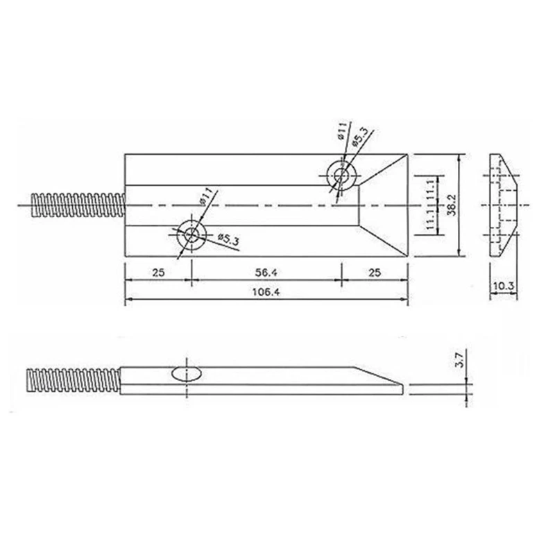 Metal Door Window Contact Door Window Sensors Detector for Home Security Alarm System