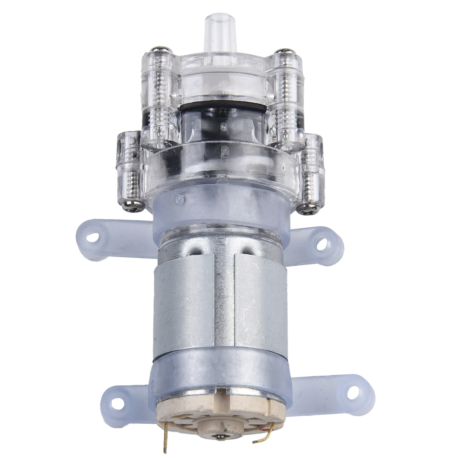 Spray Motor Diaphragm Pump -10-90 2L min Plastics Silver Small Transparent 6.5mm Hose Drinking Water Equipment