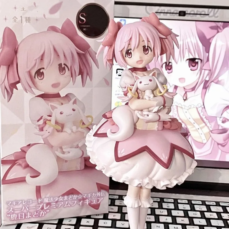 Magical Girl Kaname Madoka New Sweet and Cute Creative Anime Figure Model Chassis Desktop Decoration Ornaments Holiday Gifts