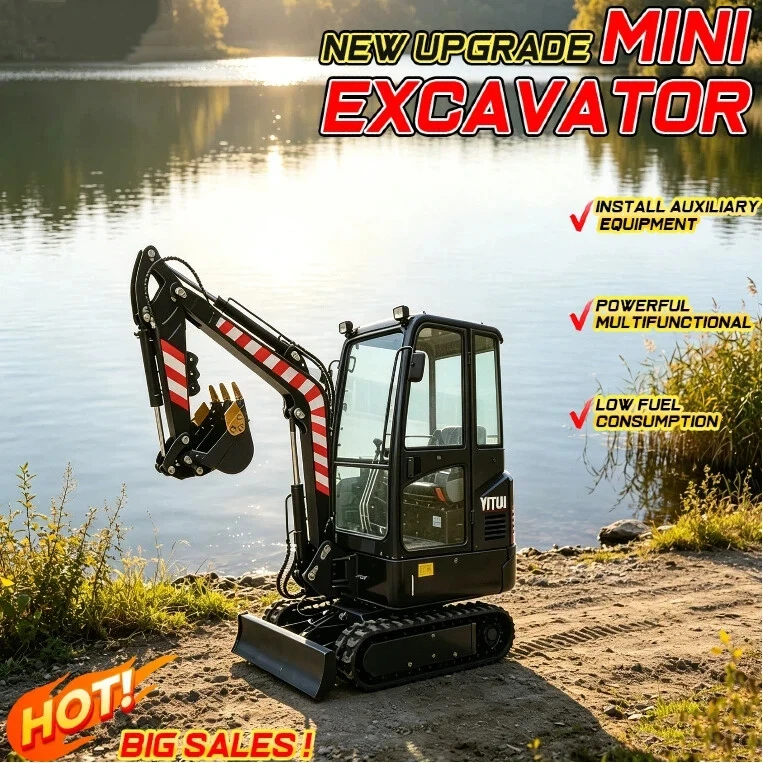 Farming Agriculture Project - New Compact Mini Excavator 2.0ton Multifunctional
