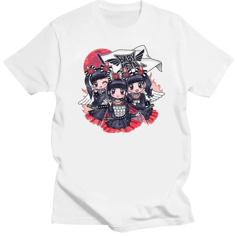 New Arrival Japan Babymetal T Shirt Women Men Harajuku Top Girl Boy Streetwear Harajuku Funny Clothing Hipster Streetwear tops