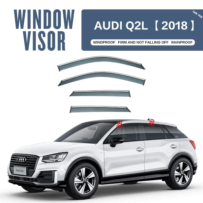 

Козырек для окна Audi Q2L, защитная пленка для боковых окон, автомобильные аксессуары