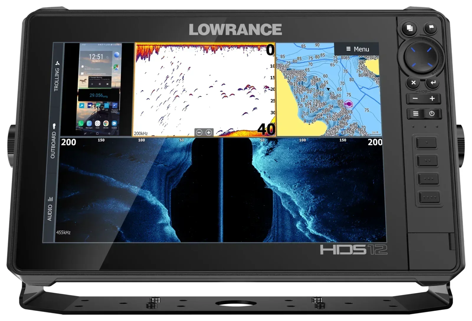 Summer discount of 50% HOT SALES FOR New Lowrance HDS LIVE 12 Fish Finder/Plotter 3 in 1